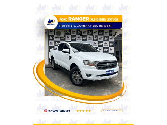 FORD RANGER 2.2 XLS 4X4 CD 16V DIESEL 4P AUTOMÁTICO FORD RANGER 2.2 XLS 4X4 CD 16V DIESEL 4P AUTOMÁTICO